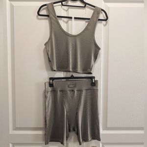 Seray Sleep Set in Sage - New Without Tags